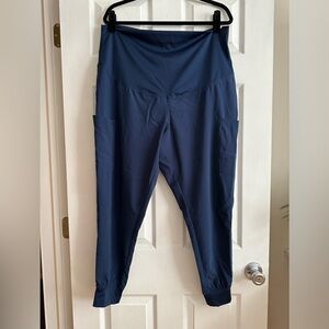 Med couture maternity jogger scrub pants size large petite